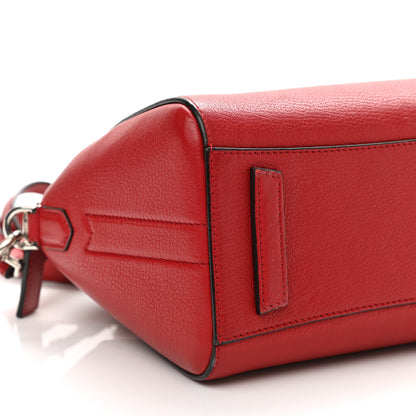 Givenchy Sugar Goatskin Mini Antigona Red 9 of 12