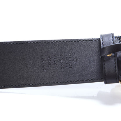 Gucci Calfskin Double G 40mm Belt 90 36 Black 5 of 6