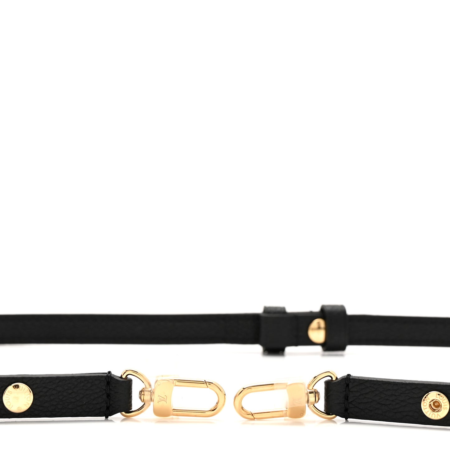 Calfskin 16mm Adjustable Shoulder Strap Black
