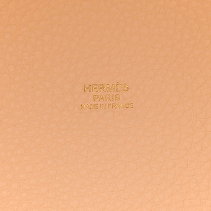 Hermes Taurillon Clemence Picotin Lock 22 MM Nata 6 of 11