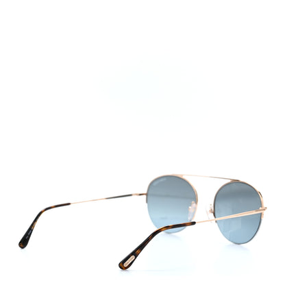 Tom Ford Finn Sunglasses TF668 Rose Gold 4 of 8