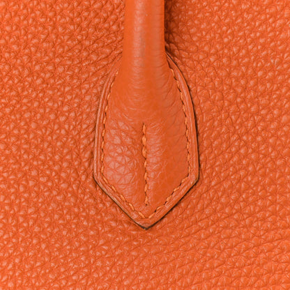 Hermes Togo Birkin 35 Orange 7 of 30