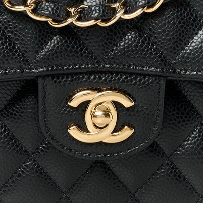 Chanel Caviar Quilted Small Double Flap Black 9 of 11
