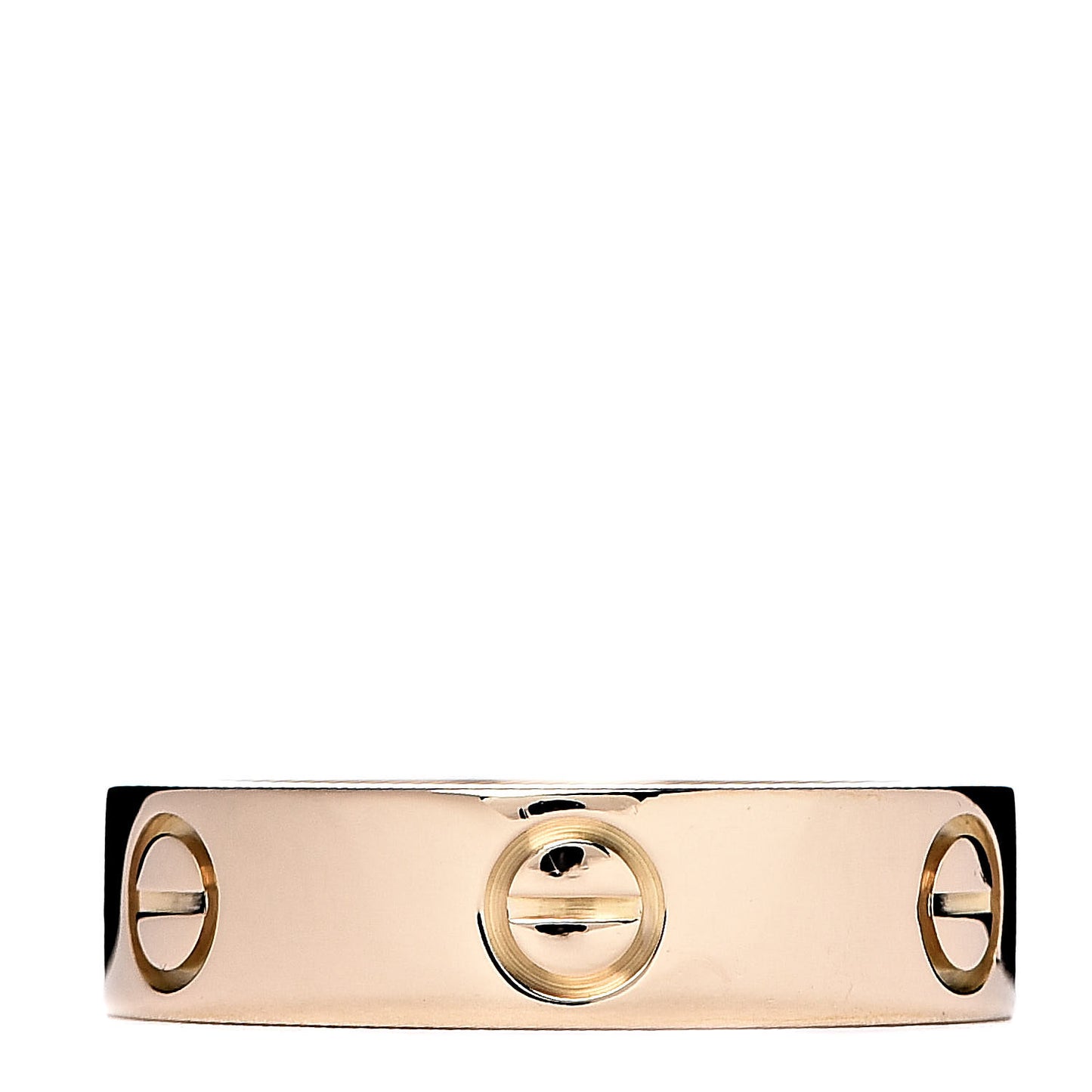 18K Yellow Gold 5.5mm LOVE Ring 55 7.25