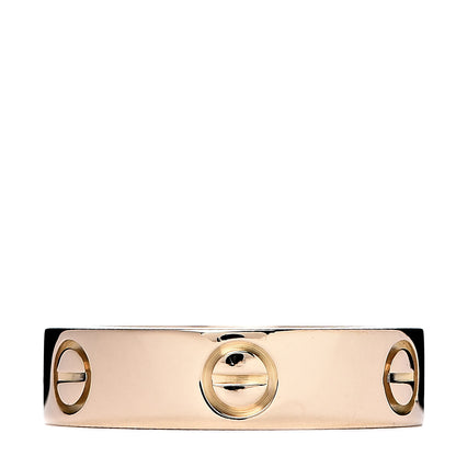Cartier 18K Yellow Gold 5.5mm LOVE Ring 55 7.25 1 of 4