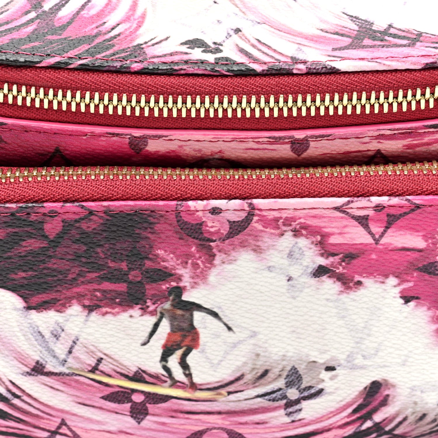 Louis Vuitton Monogram Surfin Rush Bumbag Pink 8 of 10