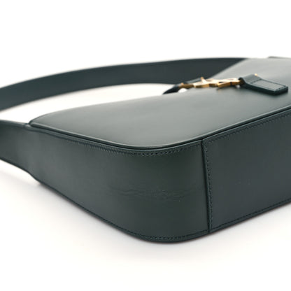 Saint Laurent Smooth Calfskin Le 5 A 7 Hobo Vert Fonce 9 of 11