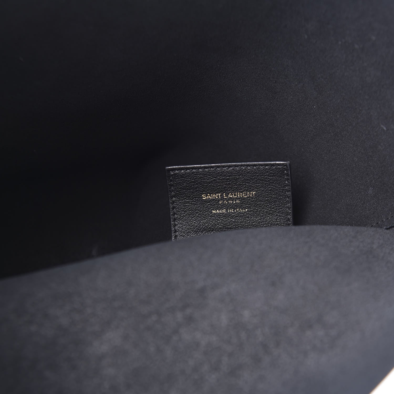 Saint Laurent Calfskin Large Shopping Tote Black 9 of 12