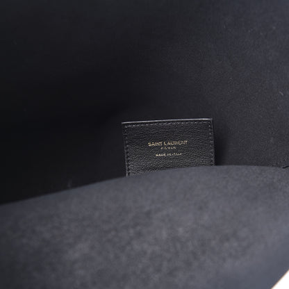 Saint Laurent Calfskin Large Shopping Tote Black 9 of 12
