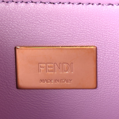 Fendi Nappa Stacked Bar Mini Peekaboo Iconic Satchel Violetta 6 of 10