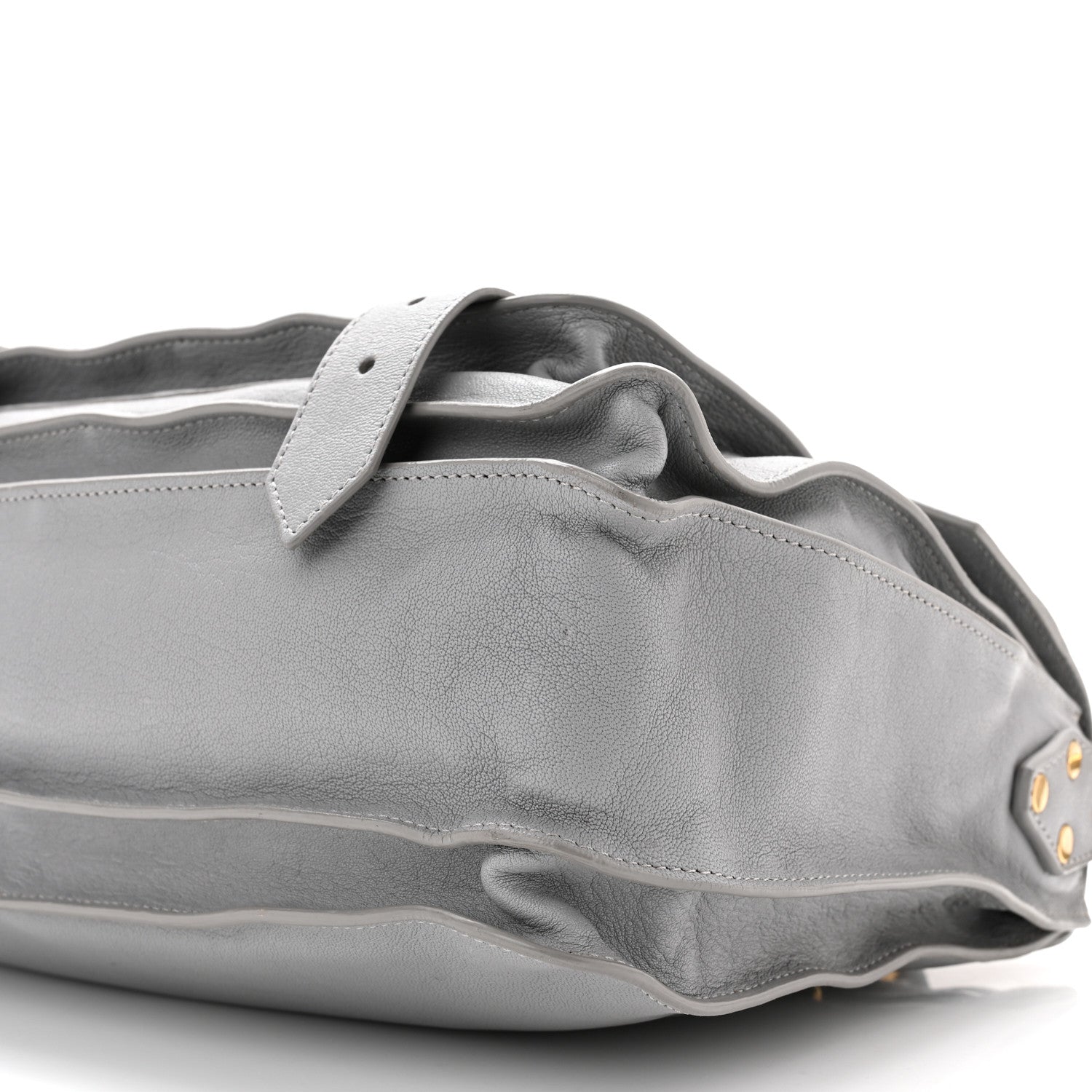 Proenza Schouler Lambskin Medium PS1 Satchel Concrete Grey 10 of 10