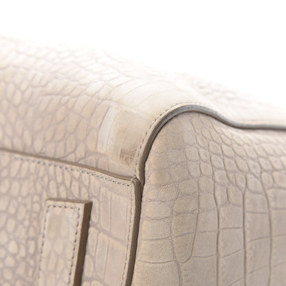 Givenchy Nubuck Crocodile Embossed Medium Antigona Beige 10 of 14