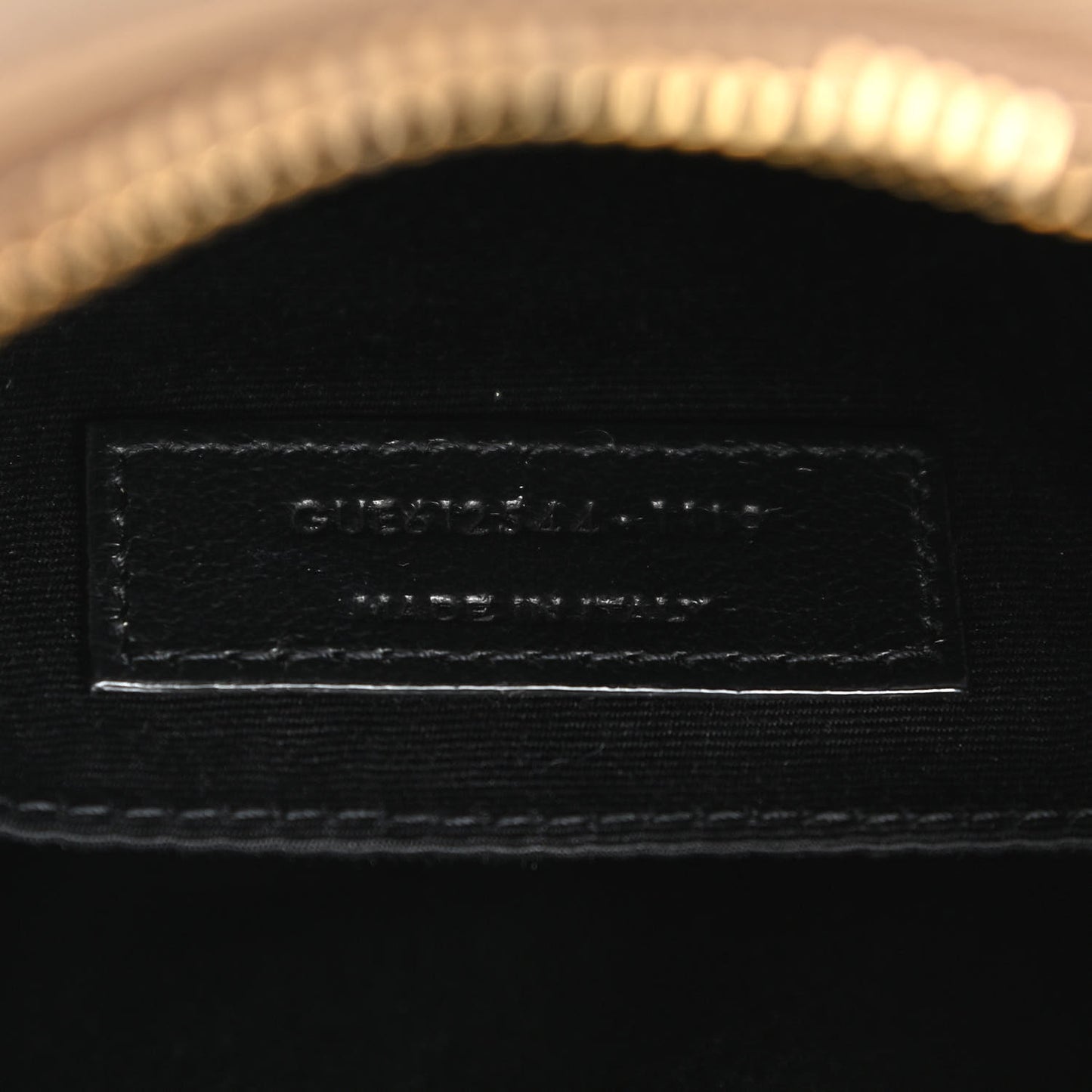 Calfskin Matelasse Monogram Lou Camera Bag Dark Beige