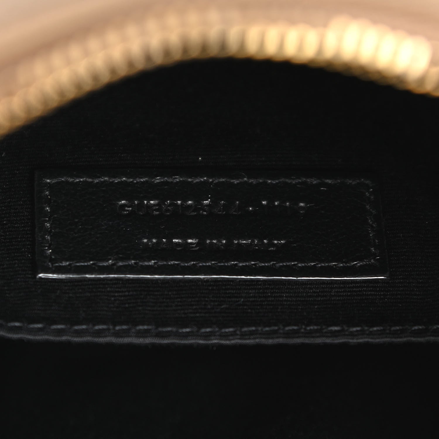 Saint Laurent Calfskin Matelasse Monogram Lou Camera Bag Dark Beige 7 of 12