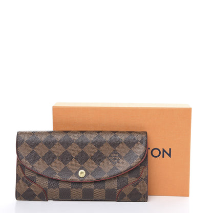 Louis Vuitton Damier Ebene Caissa Wallet Cherry 11 of 11