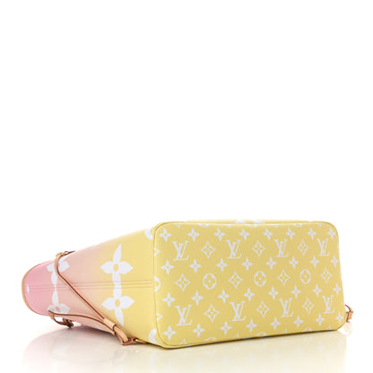 Louis Vuitton Monogram Giant By The Pool Neverfull MM Light Pink 5 of 11