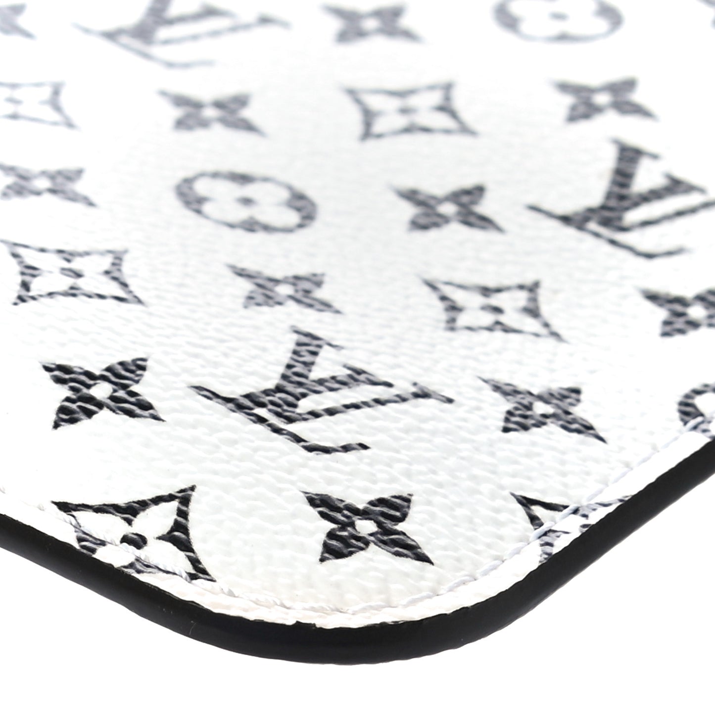 Monogram Giant Neverfull MM GM Pochette White