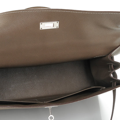 Hermes Epsom Kelly Sellier 35 Etoupe 7 of 27