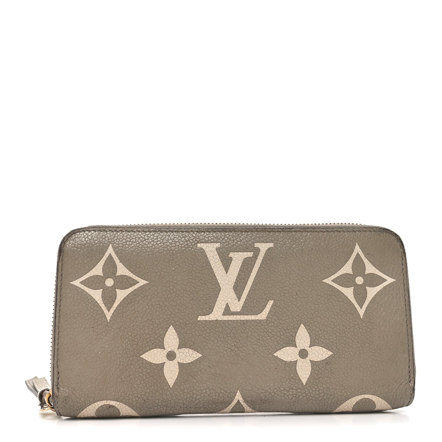 Louis Vuitton Empreinte Monogram Giant Zippy Wallet Tourterelle Creme 1 of 9