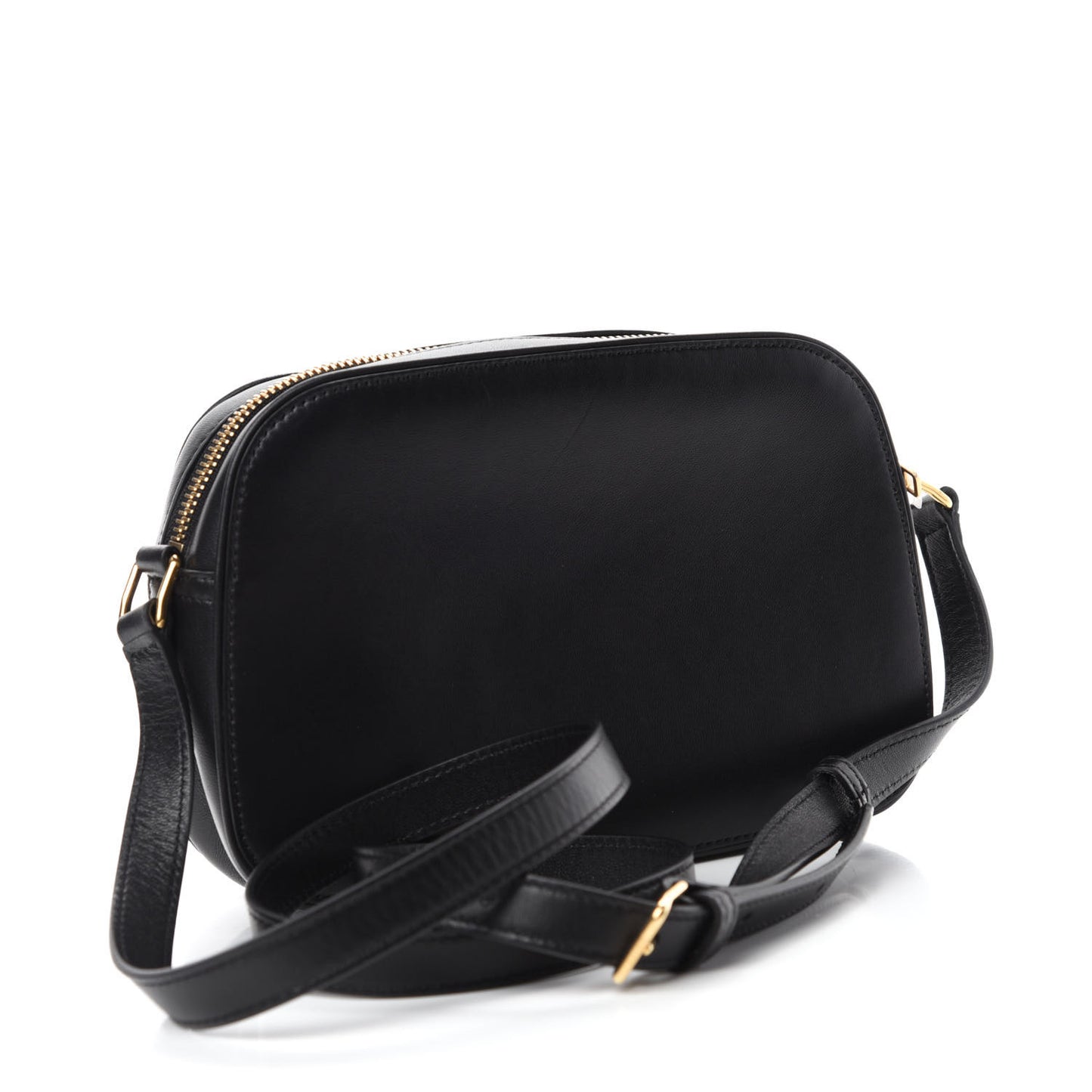 Calfskin Crecy Camera Bag Black
