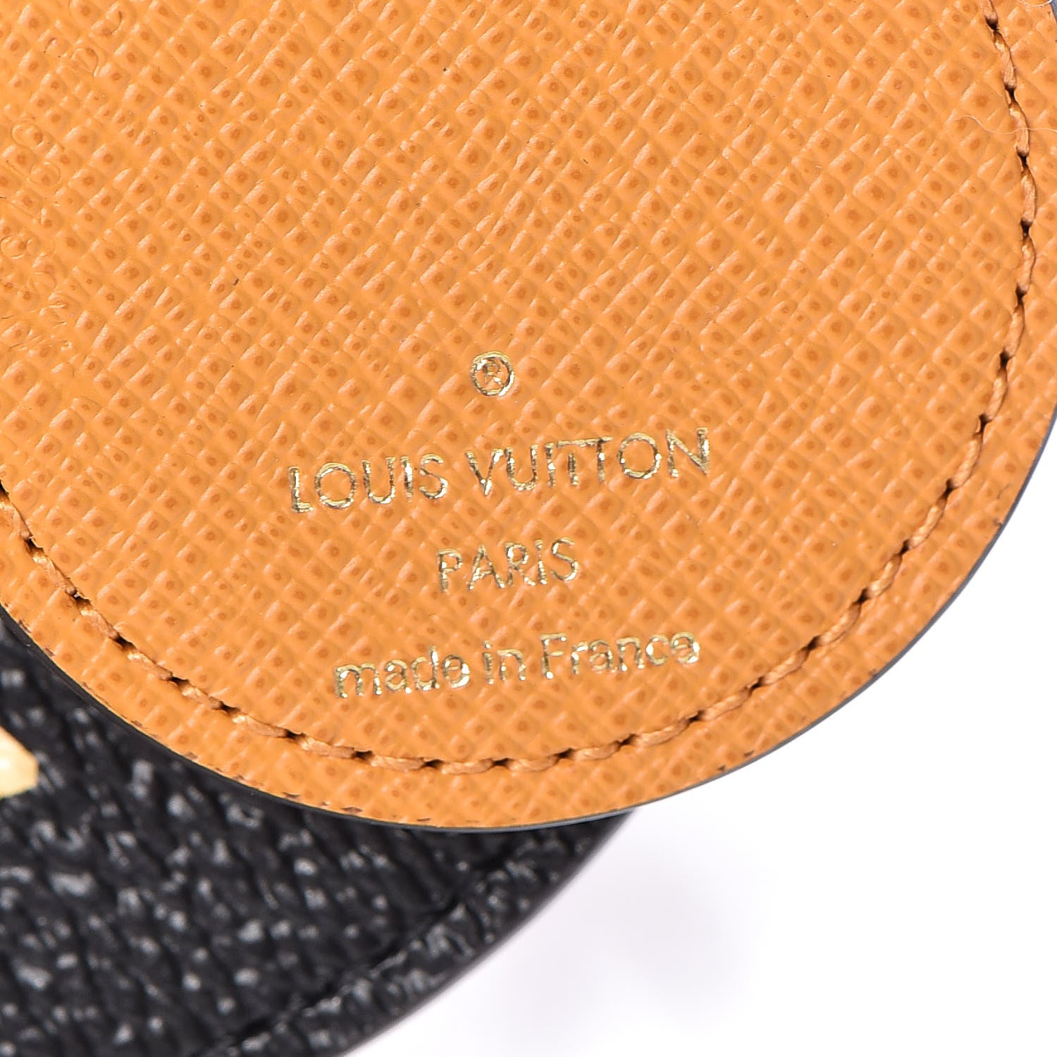 Louis Vuitton Monogram Giant Jungle Bag Charm Key Holder Black 3 of 4