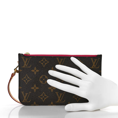 Louis Vuitton Monogram Neverfull PM Pochette Pivoine 2 of 8