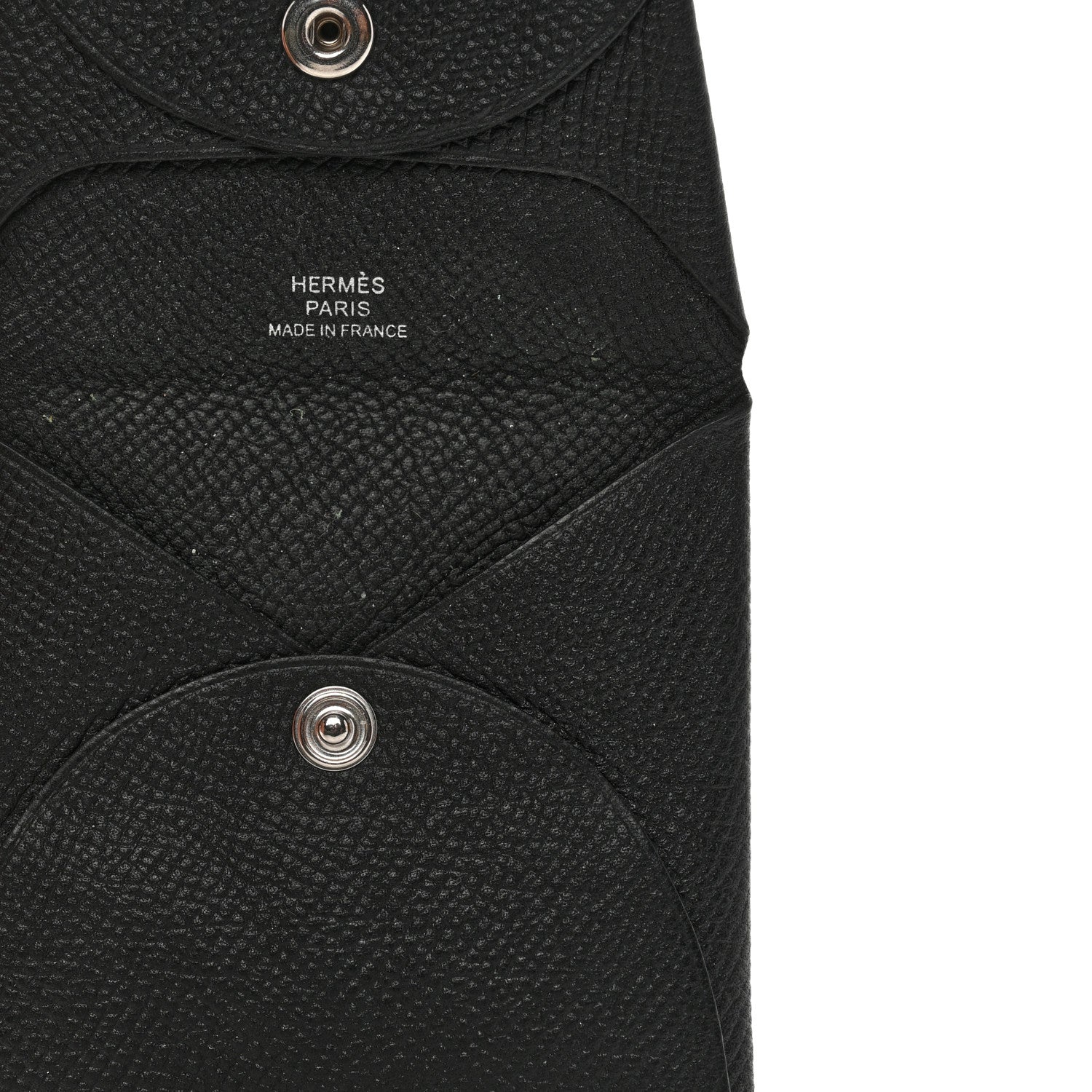 Hermes Epsom Bastia Coin Purse Black 5 of 6