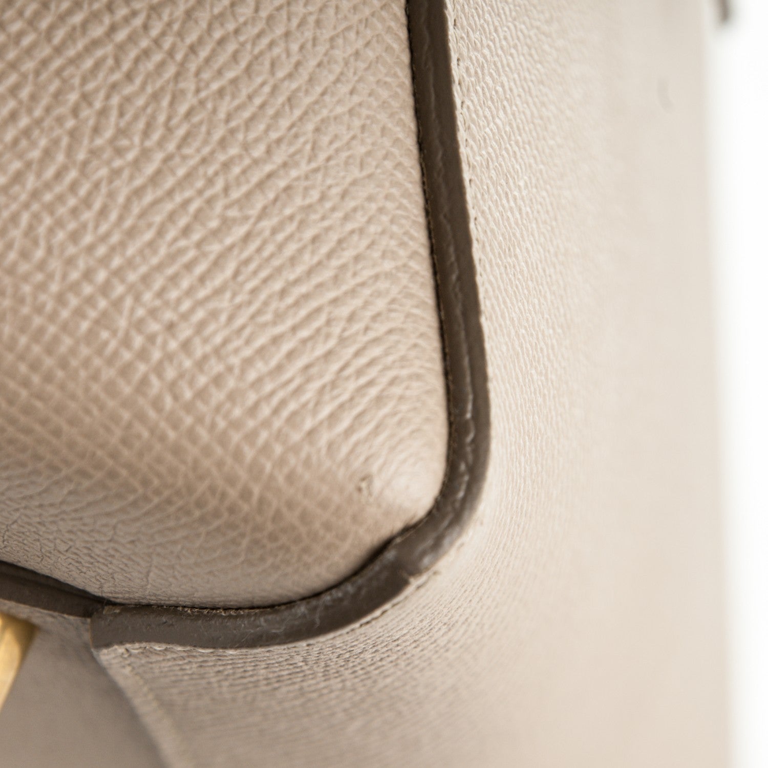 Celine Grained Calfskin Mini Belt Bag Light Taupe 10 of 13