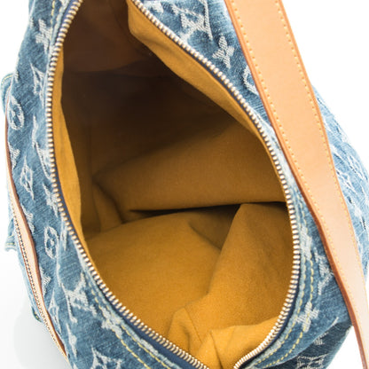 Louis Vuitton Denim Baggy GM Blue 5 of 7