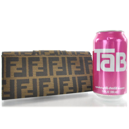 Fendi Zucca Mia Clutch Wallet Tobacco 2 of 10