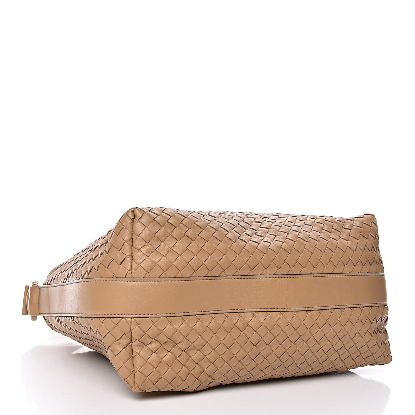 Nappa Intrecciato Hobo Noce