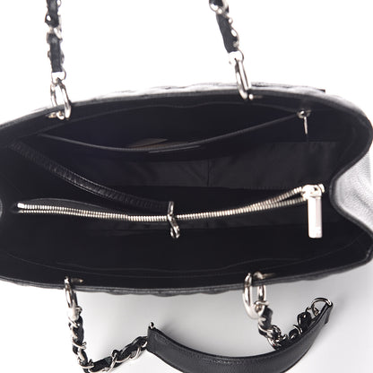 Chanel Caviar Quilted Grand Shopping Tote GST Black 5 of 13
