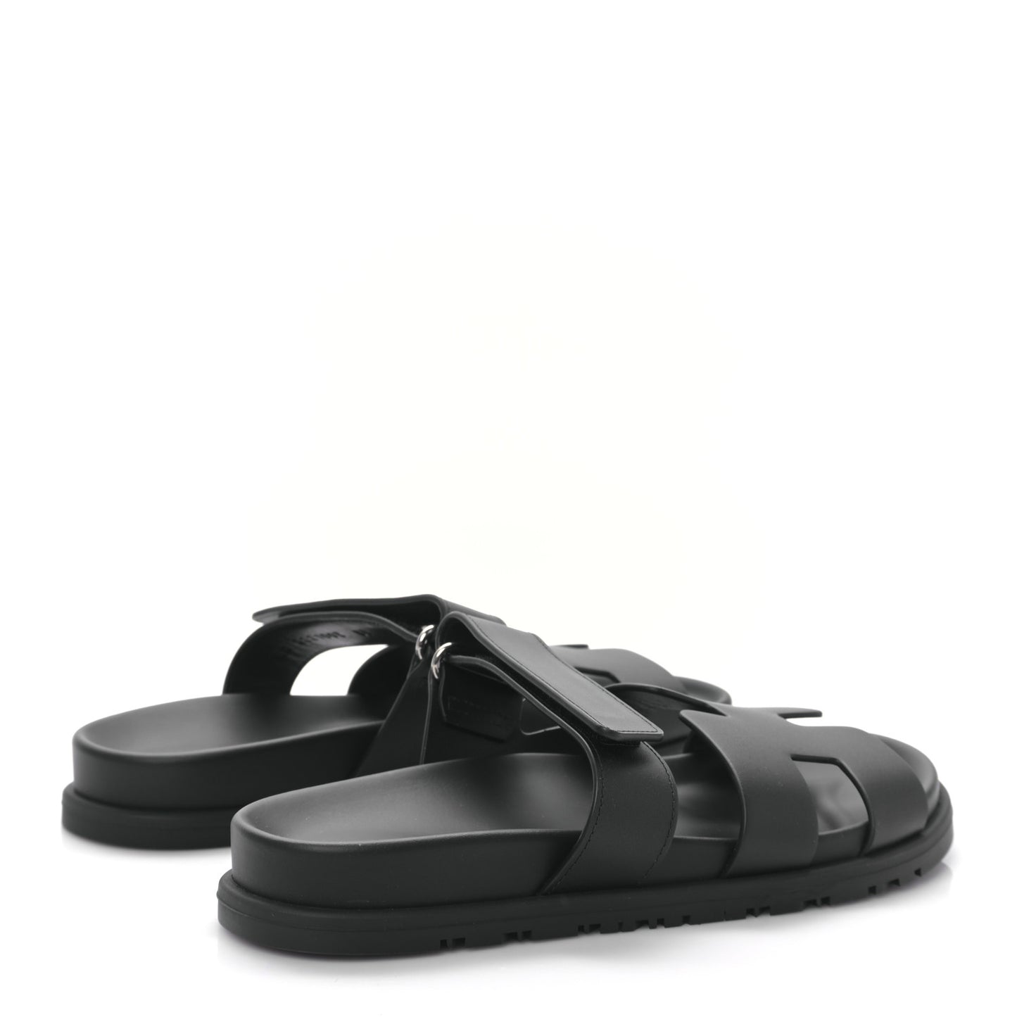 Calfskin Womens Chypre Sandals 37 Black