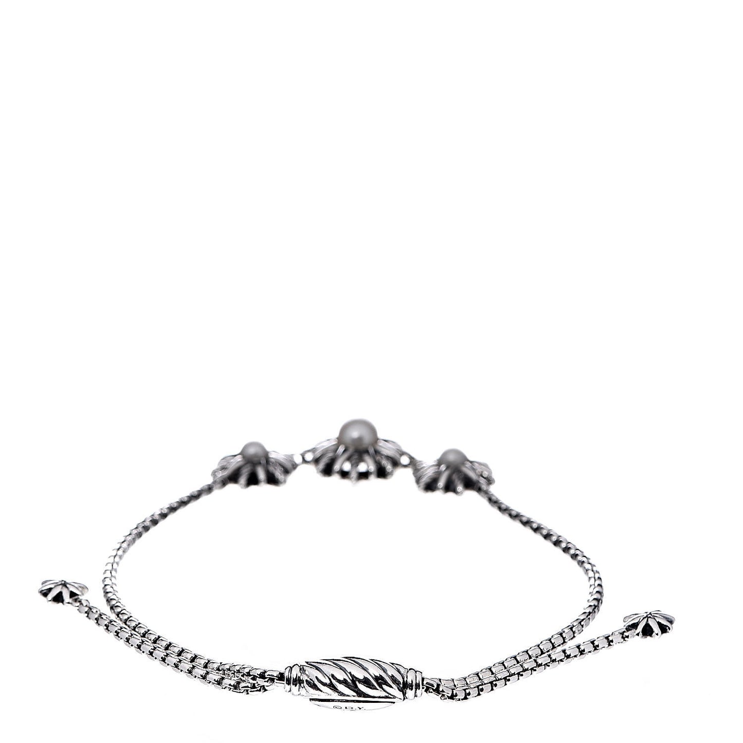 Sterling Silver Pearl Starburst Bracelet