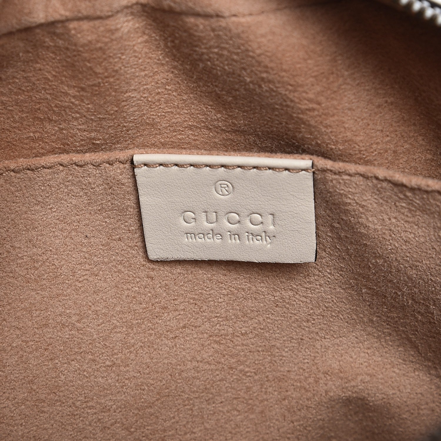 Gucci Calfskin Matelasse Small GG Marmont Chain Shoulder Bag White 6 of 7