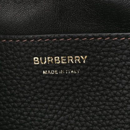 Burberry Grainy Calfskin Small TB Bucket Bag Black 6 of 8