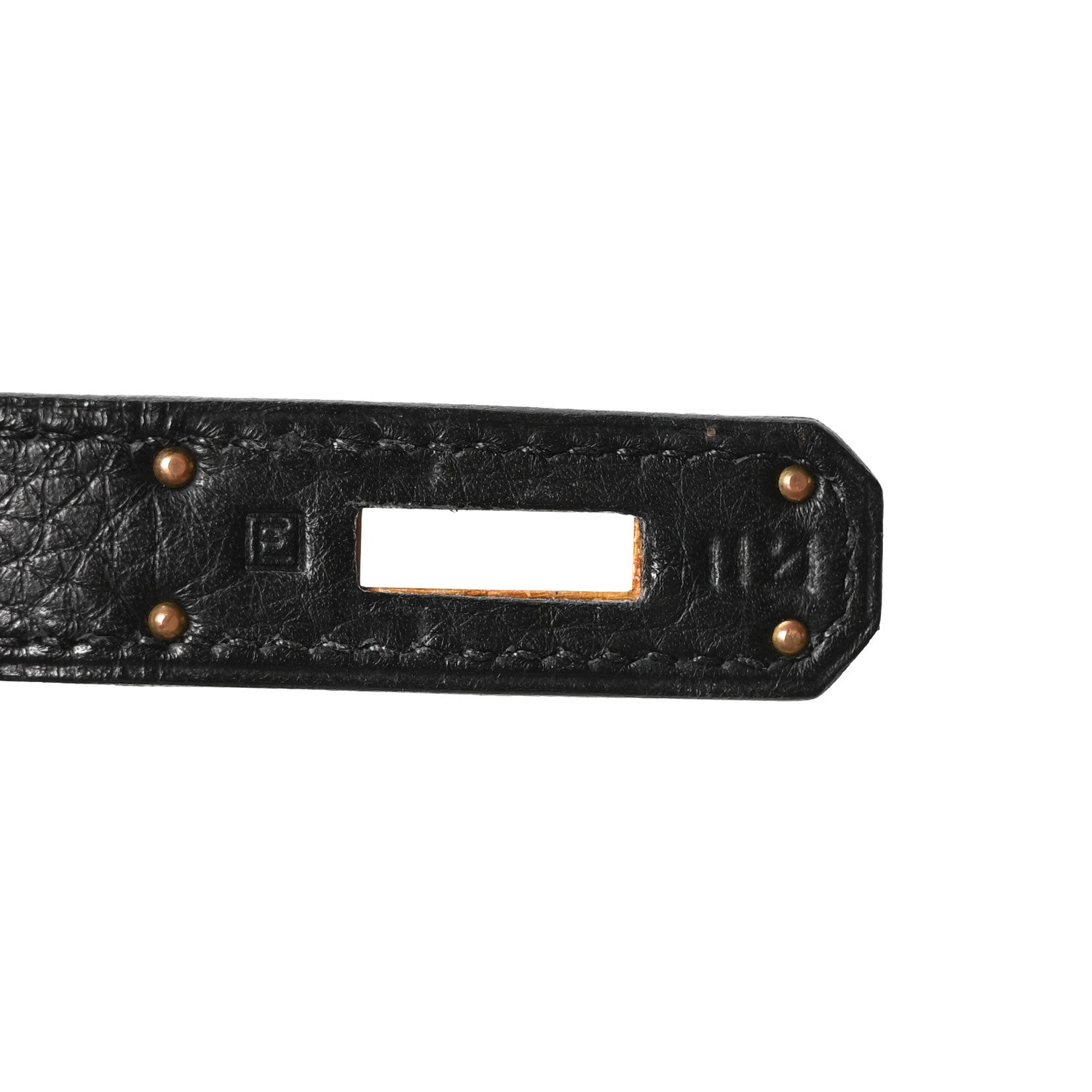 Hermes Evergrain Kelly Retourne 35 Black 7 of 10