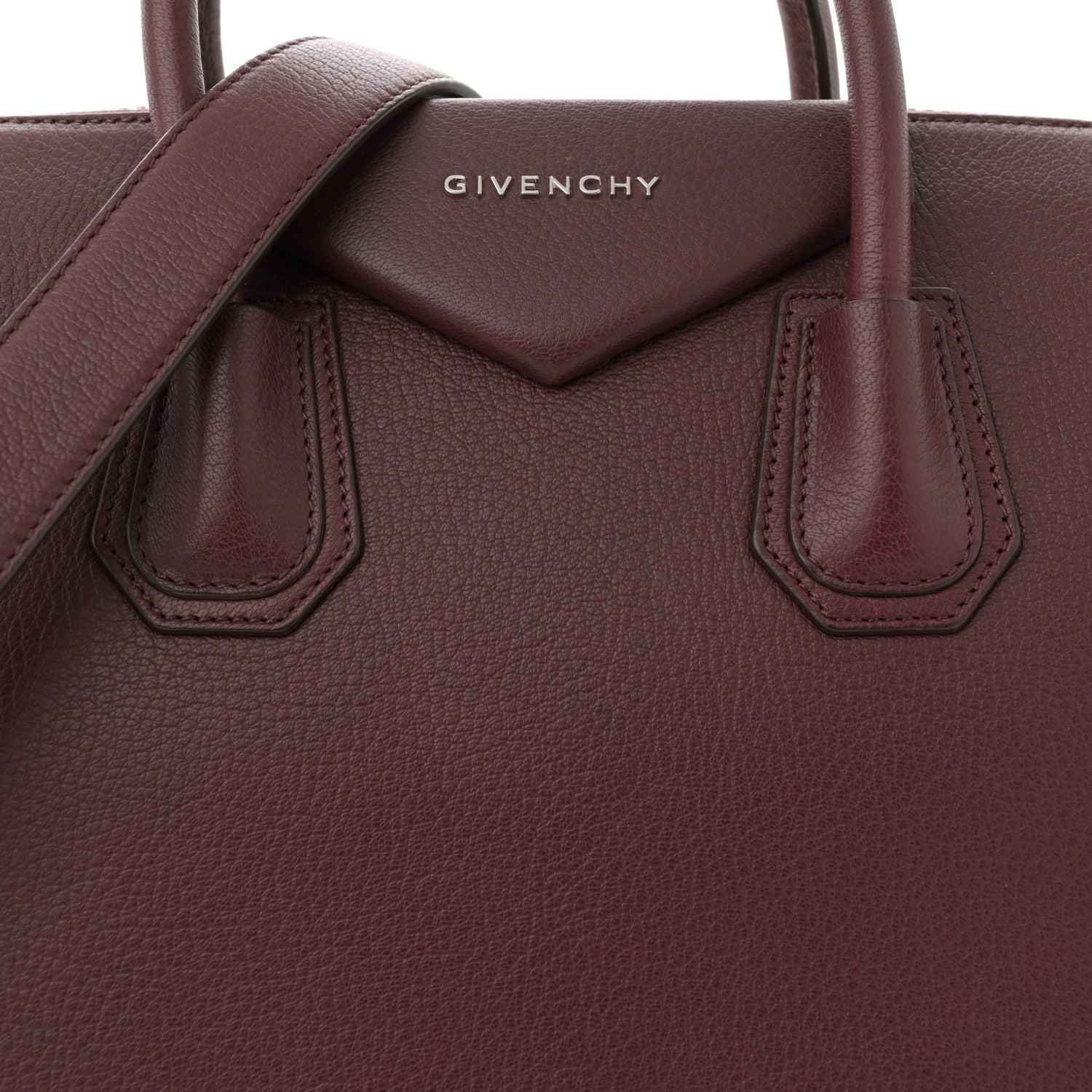 Givenchy Sugar Goatskin Medium Antigona Oxblood 8 of 13