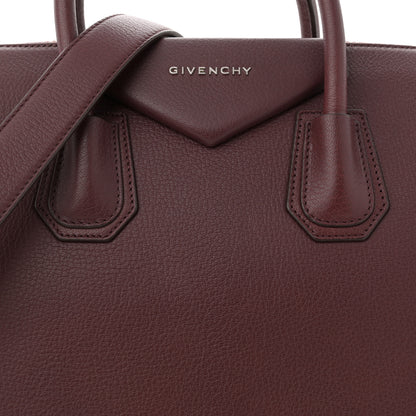 Givenchy Sugar Goatskin Medium Antigona Oxblood 8 of 13