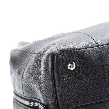 Chanel Caviar Square Stitched Medium Tote Black 12 of 12