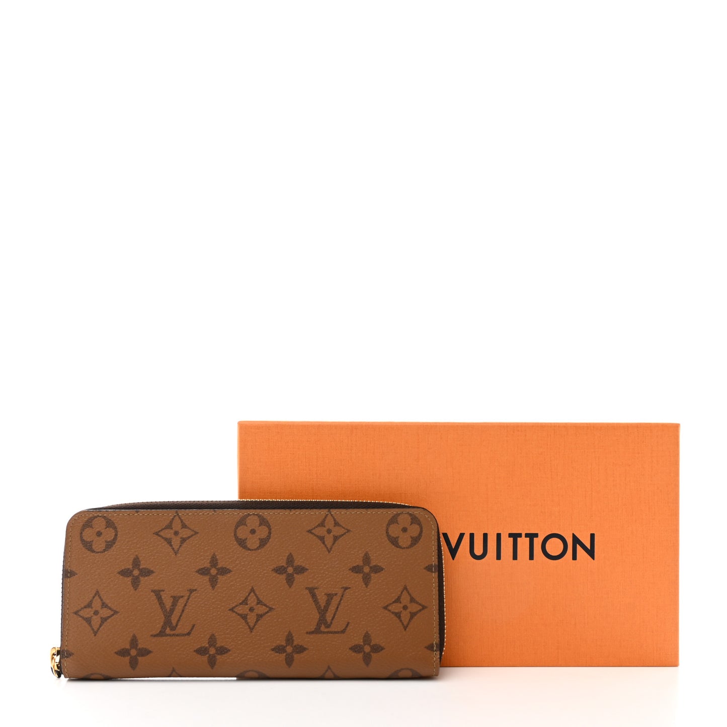 Reverse Monogram Clemence Wallet