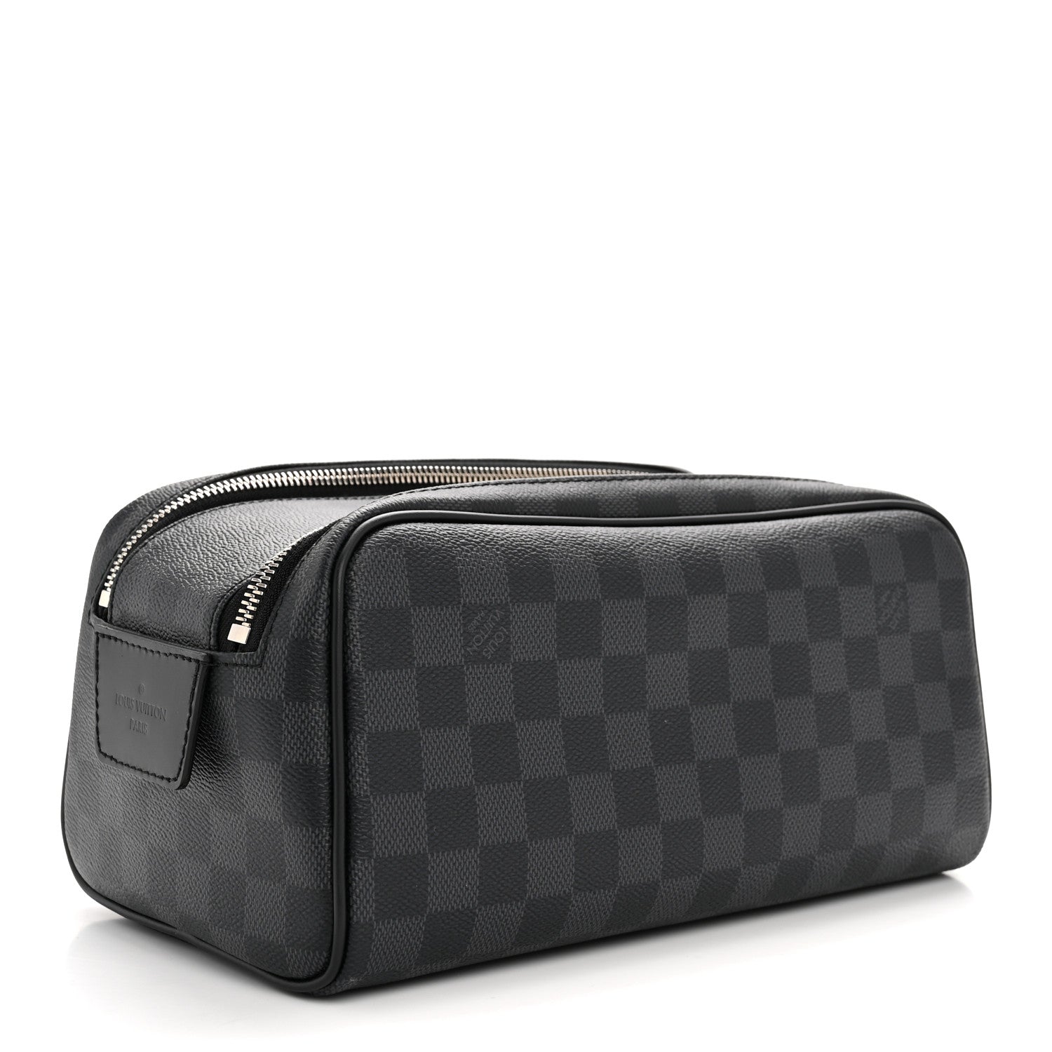 Louis Vuitton Damier Graphite Dopp Kit Toilet Pouch 1820848