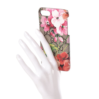 Gucci GG Supreme Monogram Blooms iPhone 6 Case Beige Multicolor Dry Rose 2 of 7