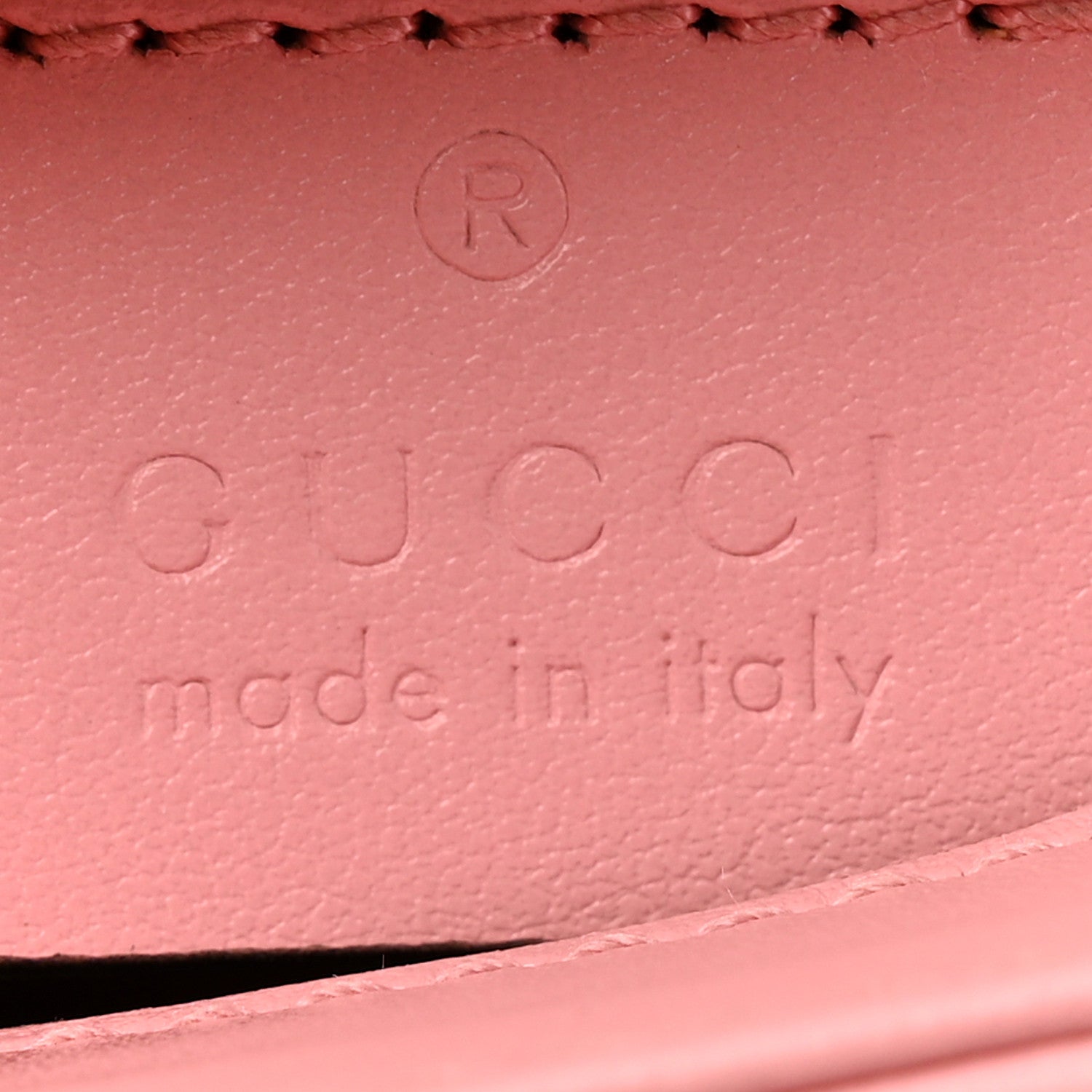 Gucci Calfskin Matelasse Mini GG Marmont Top Handle Shoulder Bag Wild Rose 6 of 13