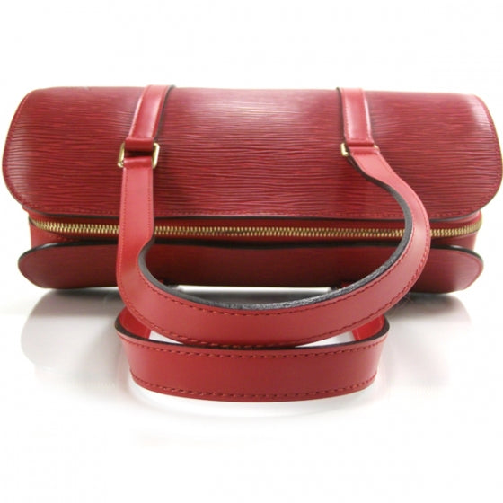 Louis Vuitton Epi Soufflot Red 5 of 8