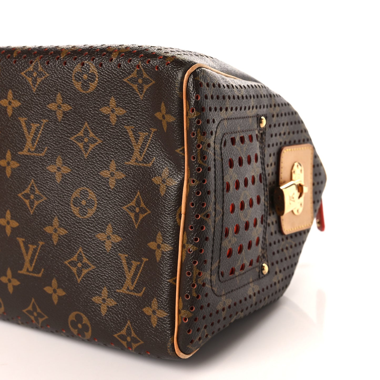 Monogram Perforated Speedy 30 Orange