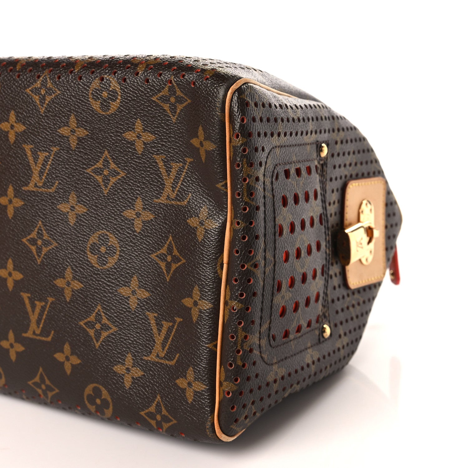 Louis Vuitton Monogram Perforated Speedy 30 Orange 8 of 8