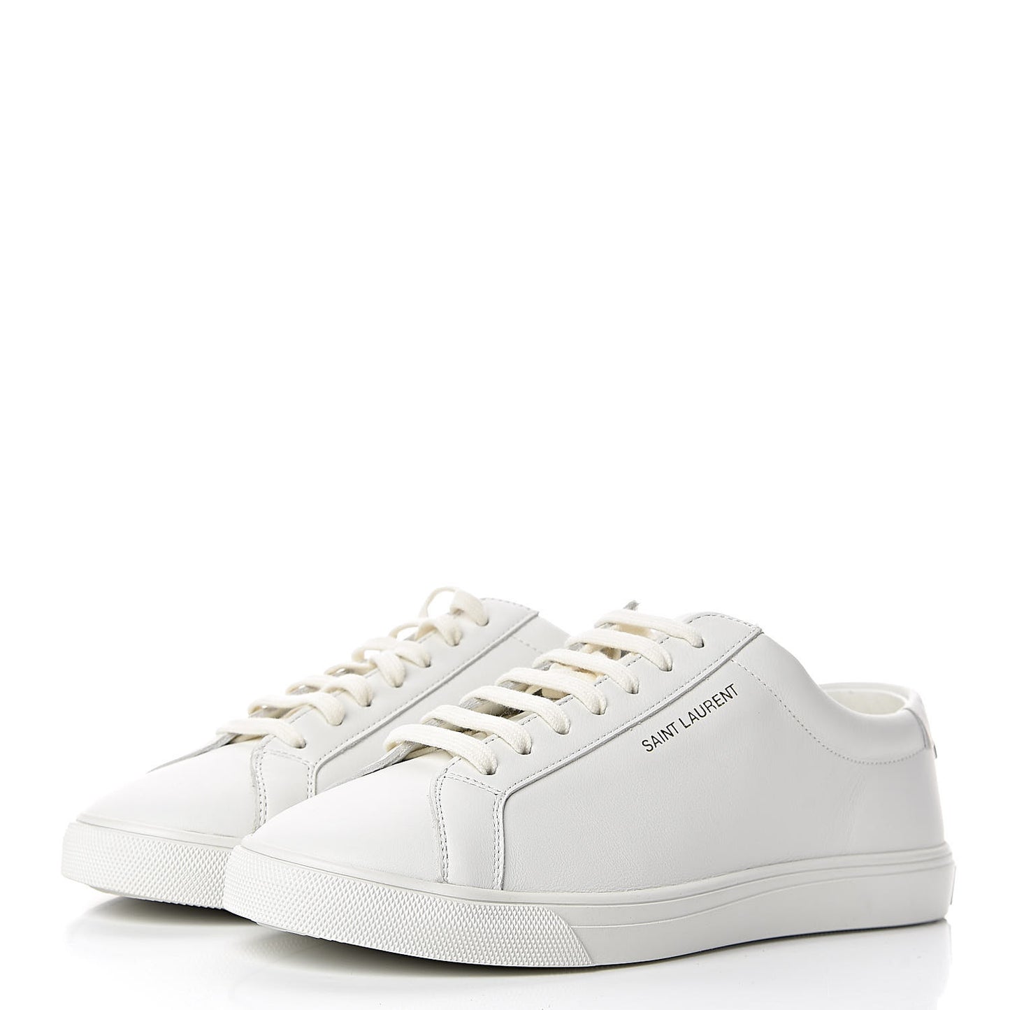 Calfskin Andy Low Top Sneakers 39 Blanc Optique
