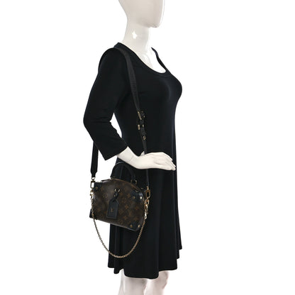 Louis Vuitton Monogram Petite Malle Souple Black 2 of 8