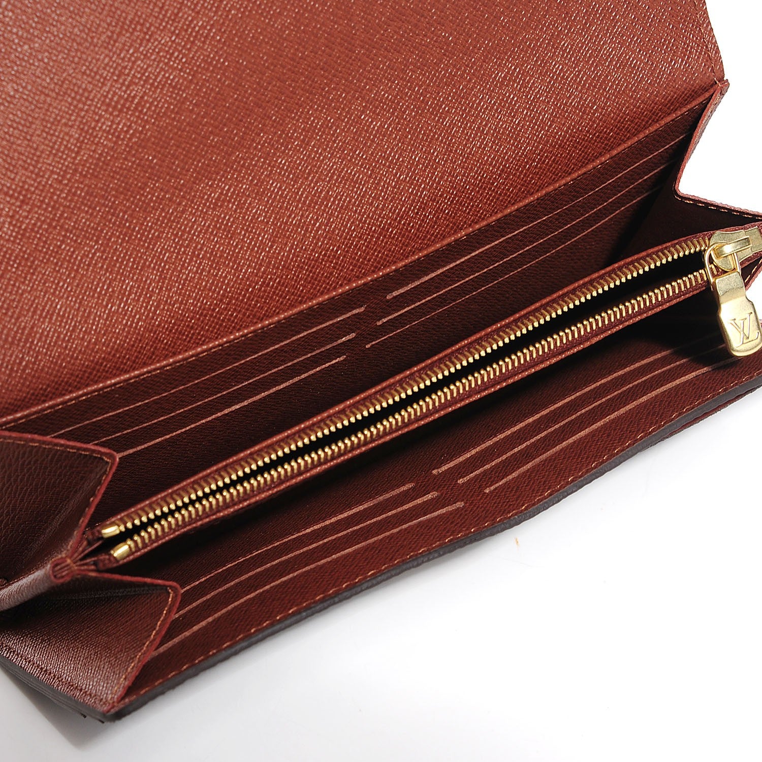 Louis Vuitton Monogram Sarah Wallet NM 6 of 9